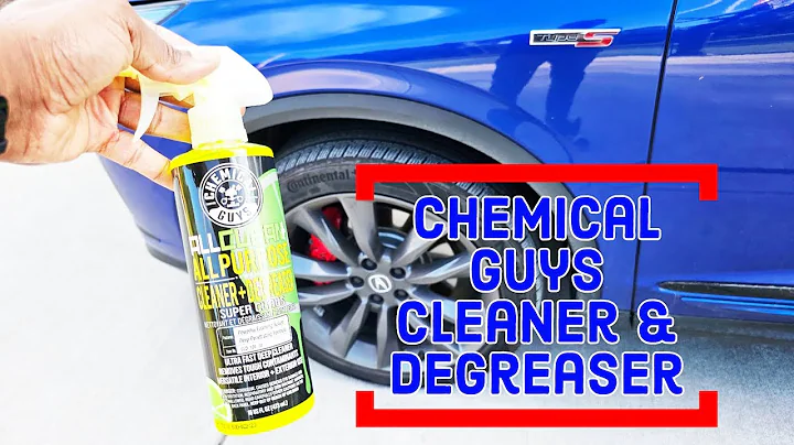 Chemical Guys Cleaner & Degreaser: Cleaning Dirty Tires