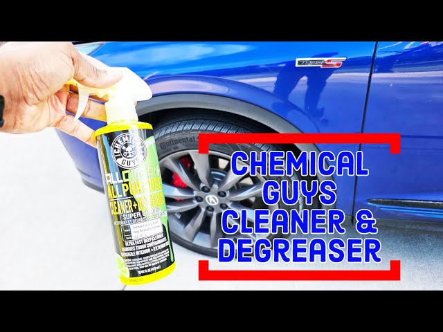 Chemical Guys Cleaner & Degreaser: Cleaning Dirty Tires 