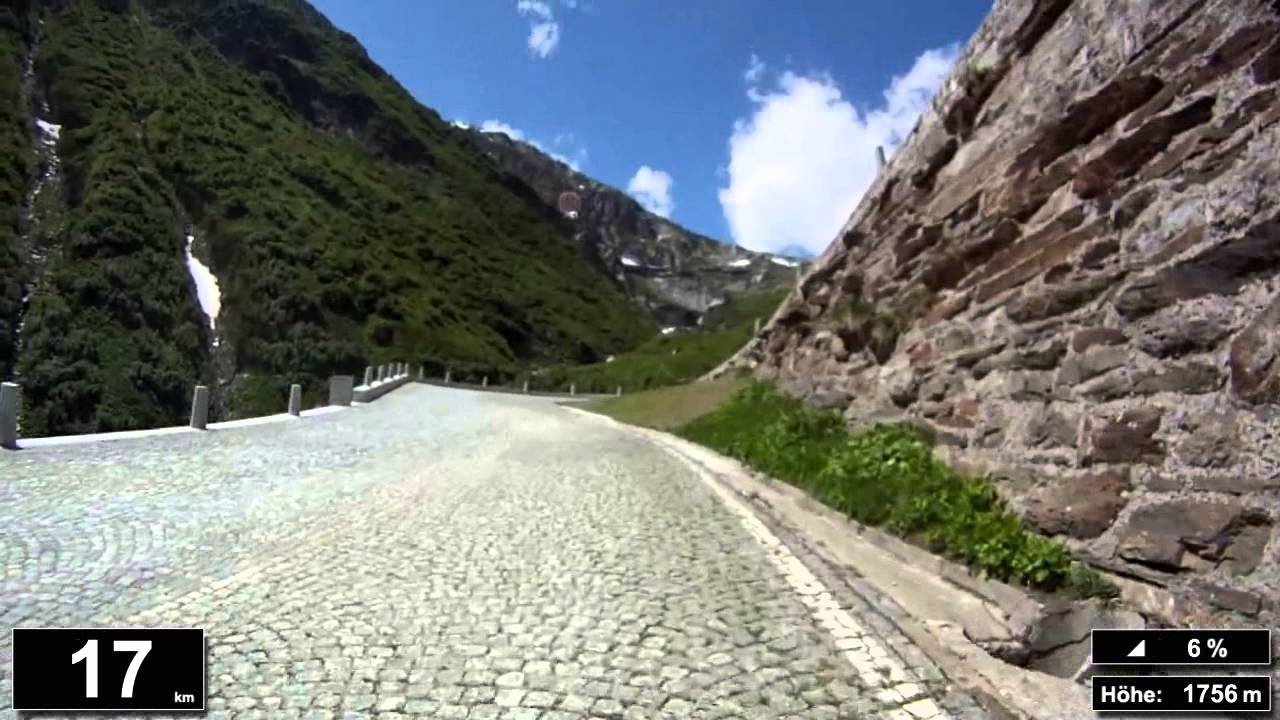 Indoor Cycling Training: Gotthardpass - Tremola (Alpen / Schweiz) - in full length!