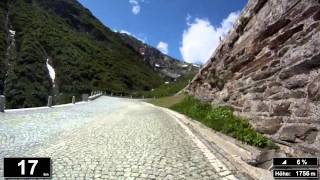 Indoor Cycling Training: Gotthardpass - Tremola (Alpen / Schweiz) - in full length!