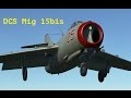 DCS Mig-15bis Запуск двигателя, руление, взлет и посадка. (60 FPS)