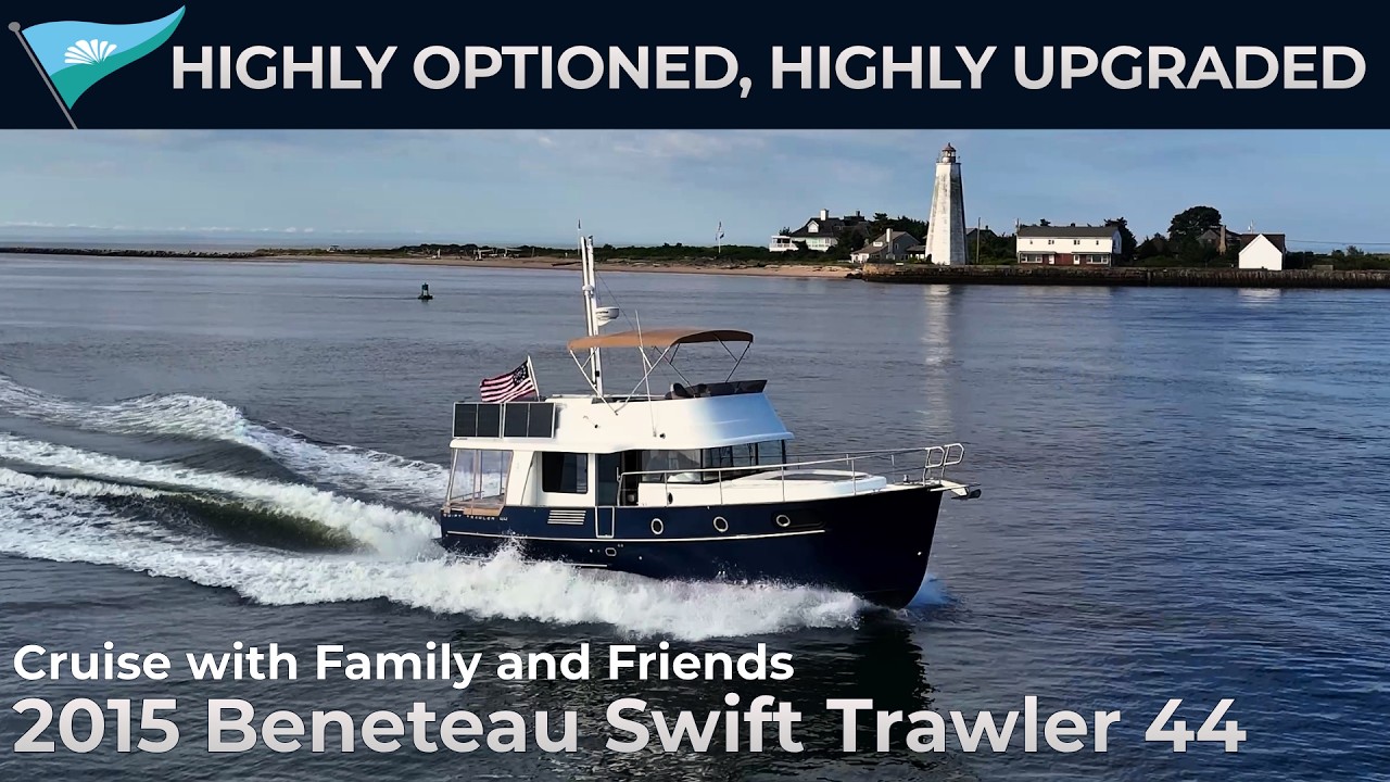 ⁣2015 Beneteau Swift Trawler 44 For Sale [$429,000] - Walkthrough Tour