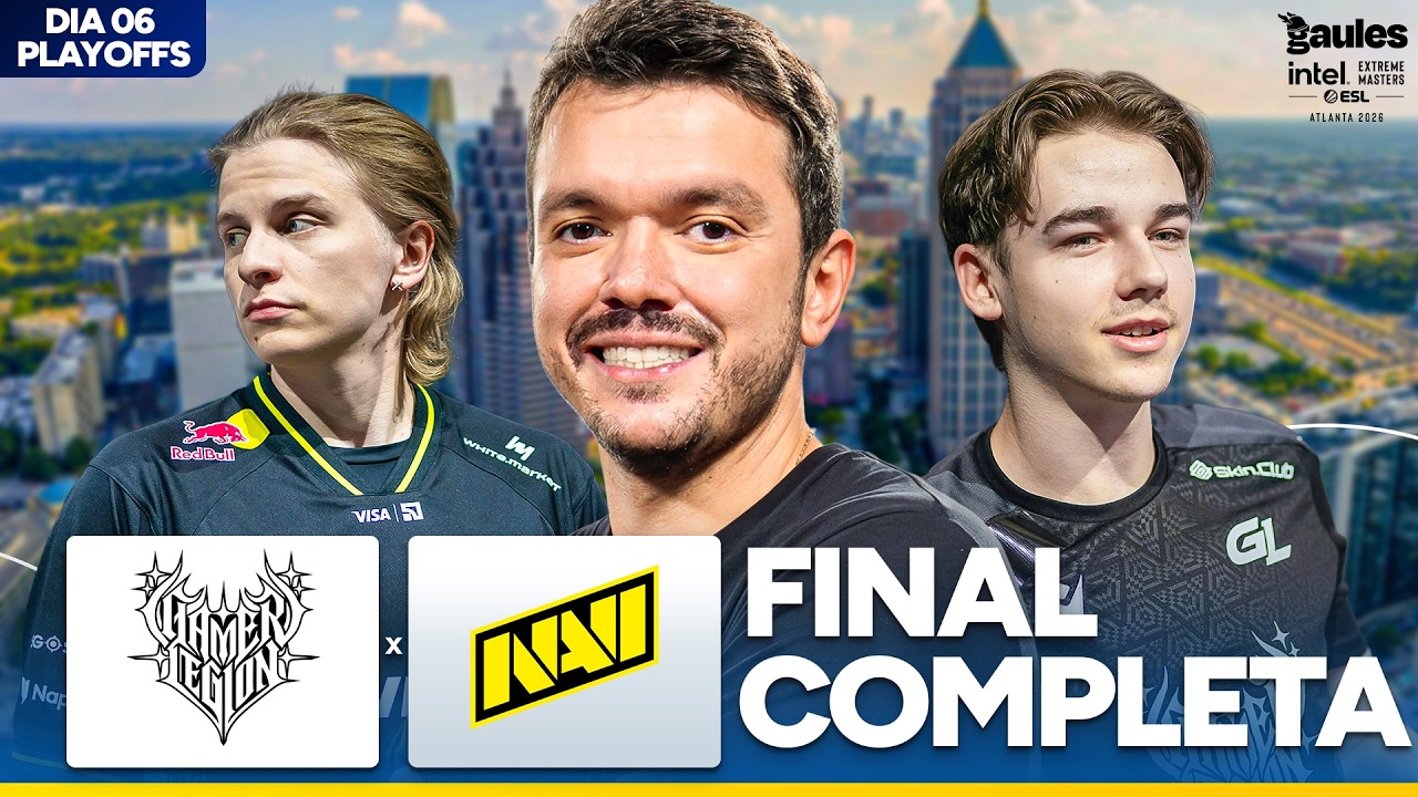 GRANDE FINAL - DIA 6 - IEM ATLANTA 2026 - !socio -  Siga @Gaules nas redes sociais!   @agonbyaocbr