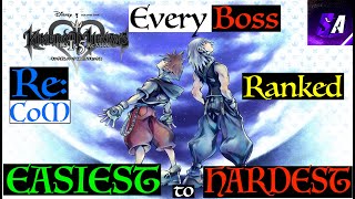 All Kingdom Hearts Re:Chain of Memories Bosses Ranked Easiest to Hardest