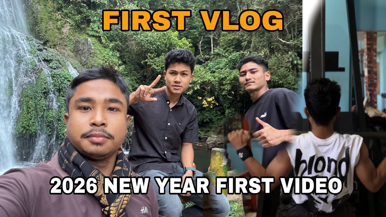 MY FIRST VLOG / NEW YEAR FIRST VIDEO - YouTube