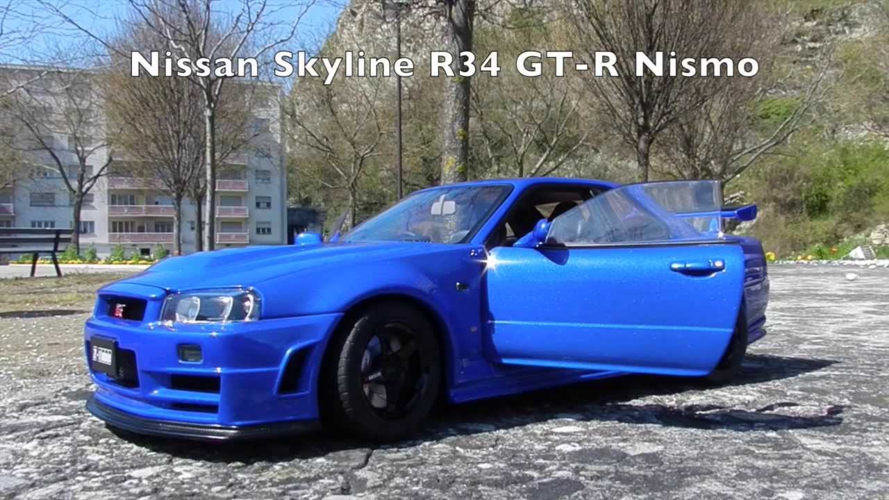Age 14 Nissan 03 Skyline R34 Gt R Nismo Z Tune Youtube