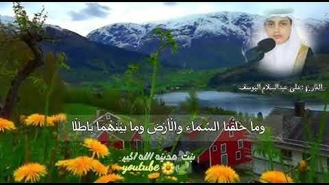 أرح سمعك🎧 حالات واتس اب دينية🗯️آيات قرانية/القارئ علي عبدالسلام اليوسف🗯️مقاطع ستوريات انستا#قران