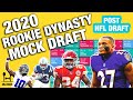 2021 Fantasy Football Dynasty Rookie Mock Draft