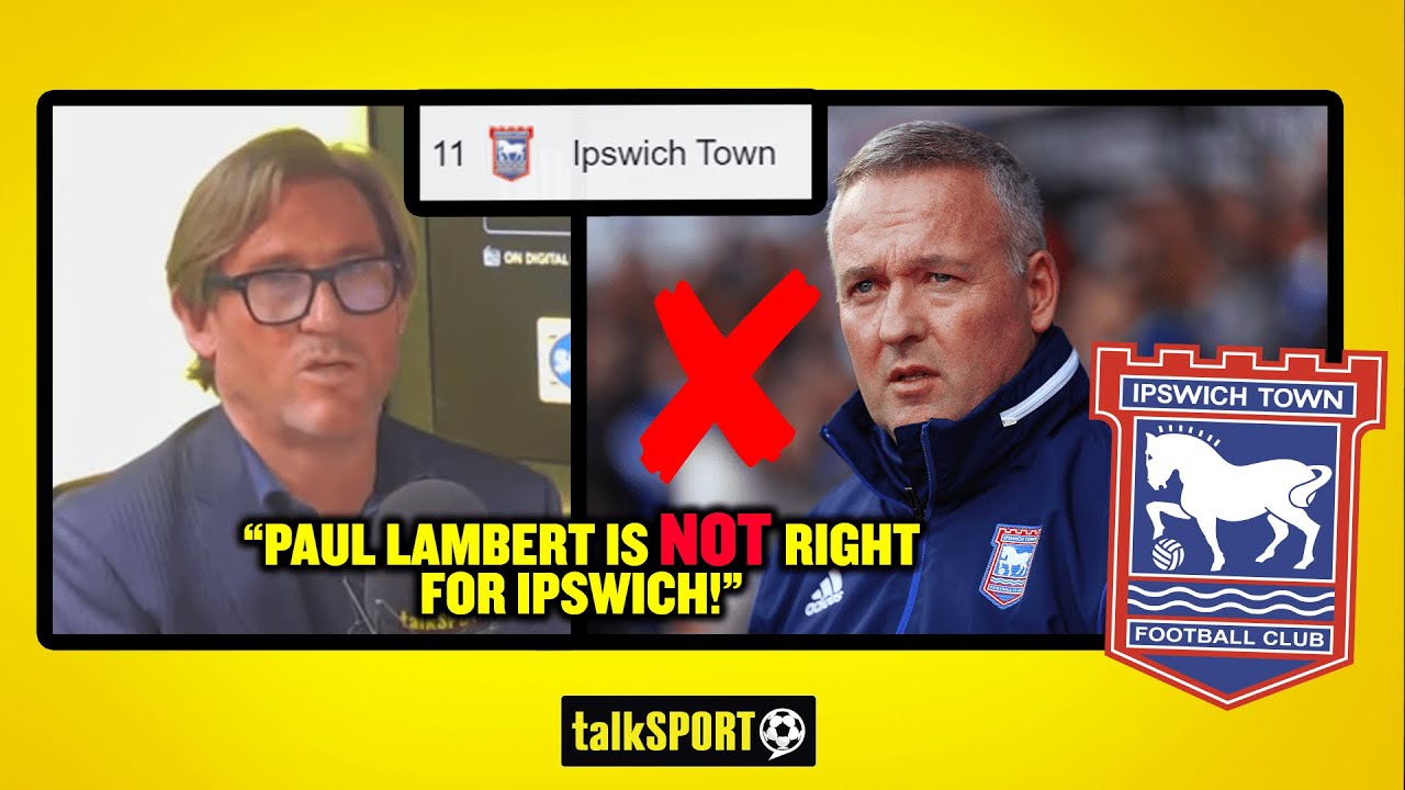 HE PUTS MY FEET TO SLEEP!' - Simon Jordan says Paul Lambert ISN'T right for  Ipswich Town - YouTube