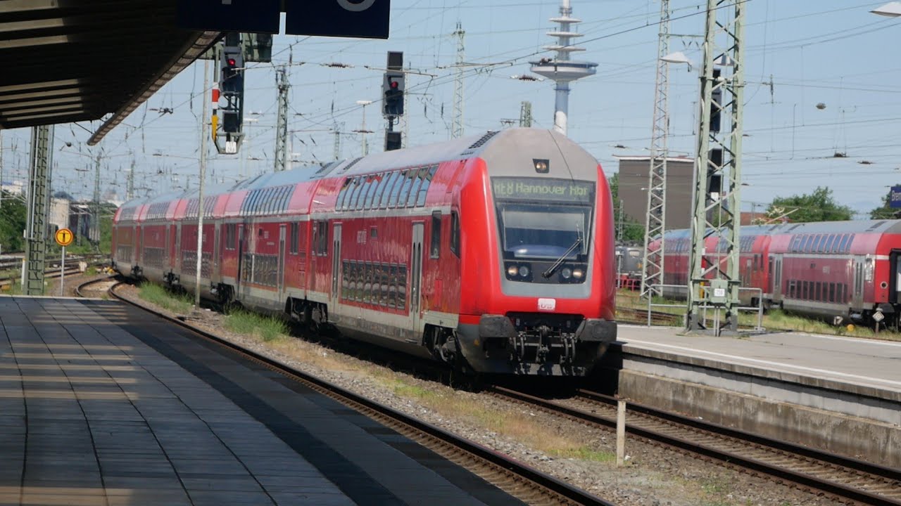 Eisenbahnverkehr in Bremen HBF Mit Br 628 440 146 412 648 186 101