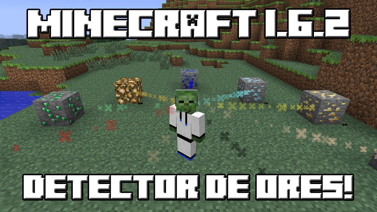 Minecraft 1.6.2 MOD DETECTOR DE ORES! - YouTube