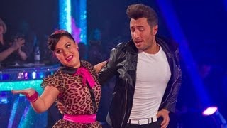 Dani Harmer \u0026 Vincent Simone Jive to 'Dance With Me Tonight' - Strictly Come Dancing 2012 - BBC