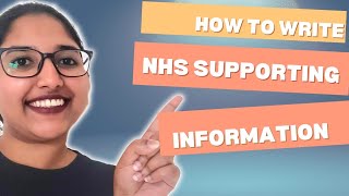 HOW TO WRITE NHS SUPPORTING INFORMATION 💯NHS ജോലിക്കായുള്ള Supporting Information എങ്ങനെ എഴുതാം