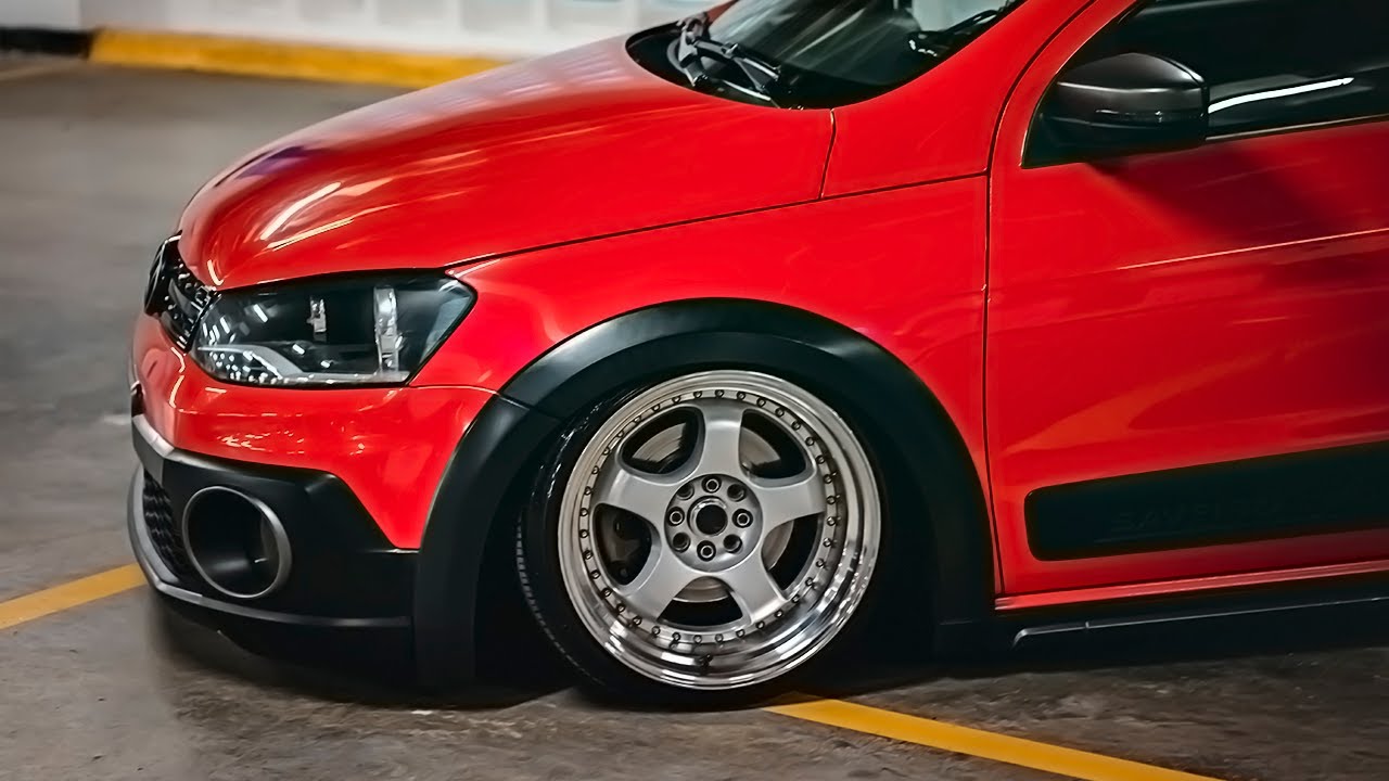 SAVEIRO COM SUSPENSÃO A AR E RODAS TALUDAS NO PROJECT DAY | Tudo Rebaixado Tv