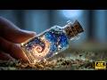 A Glass Bottle Holding a Galaxy | A Quiet Night in the Fairy Forest