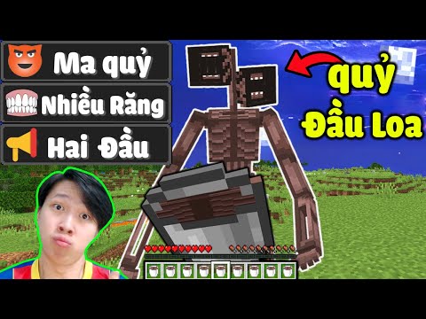 Vinh Uống Sữa Của Quỷ Đầu Loa Tập 15 : UỐNG SỮA TẤT CẢ MỌI THỨ TRONG MINECRAFT* Âm Thanh Đau Đầu 🔔😤