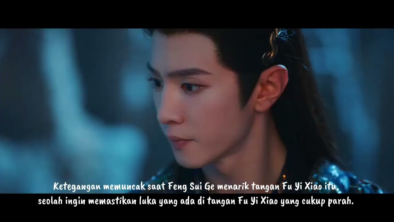 (ID) REVIEW DRAMA FATED HEARTS || Sebuah ciuman lembut dari Feng Sui Ge menjadi penutup malam itu, 