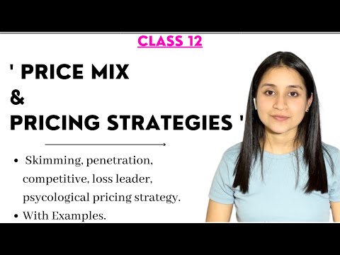 product mix pricing strategies คือ  Update 2022  Price Mix Class 12 | Price mix strategies | Pricing strategies