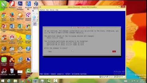 Cara Install Debian 6 Di Virtual BOX