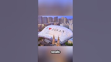 This Is How China Builds Skyscrapers Without Dust 😱 #shorts #facts #funfacts