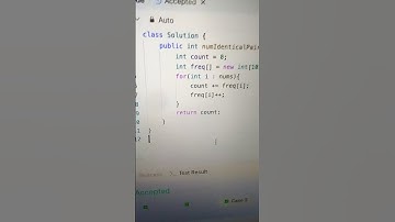 Number of good pairs|Leetcode|Easy Problem #leetcode #java