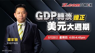 GDP轉淡撞正美元大週期 | KC羅家聰 網上講座 | Z.com Forex