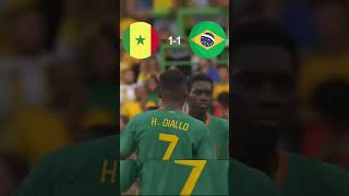 Brazil vs Senegal 2-4 friendly