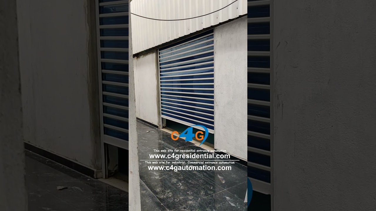 automatic polycarbonate rolling shutters in India | polycarbonate rolling shutter price in india