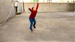 Superhero landing superman landing (after effects)