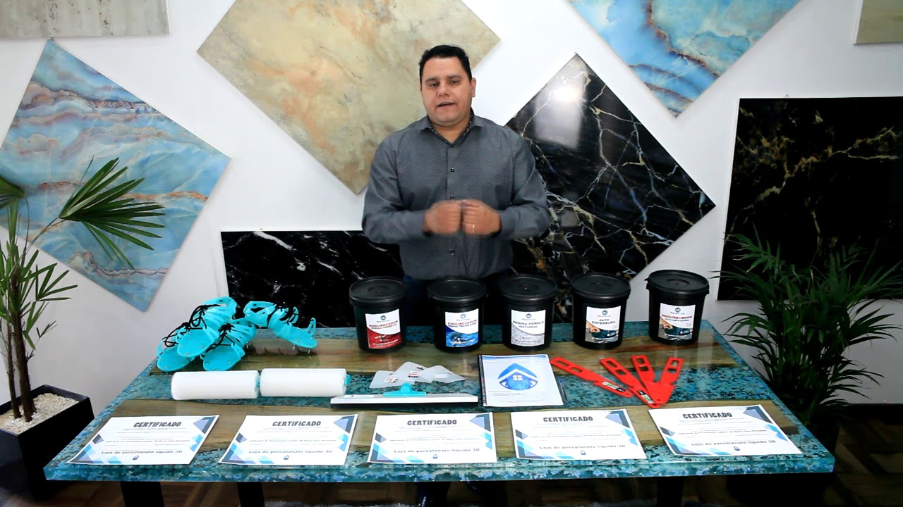 CURSO DE PORCELANATO LIQUIDO 3D (RESINAS AG)
