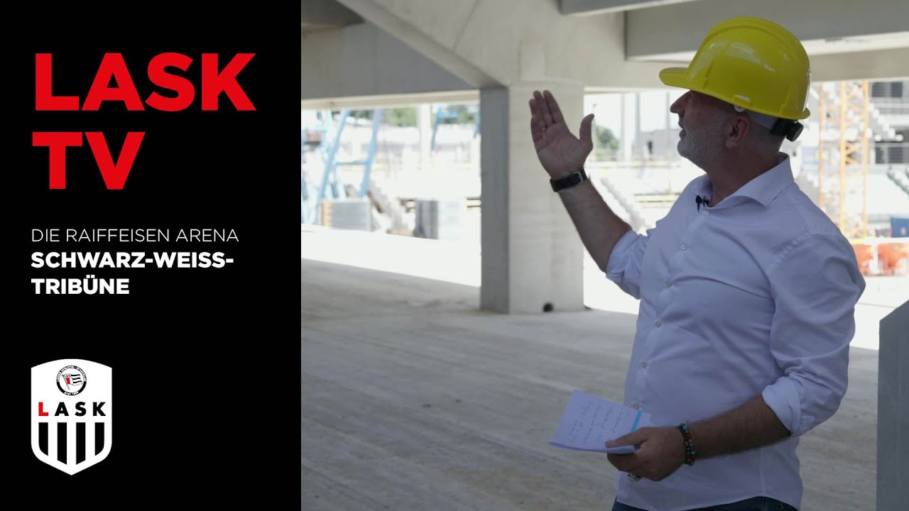 Unsere neue Raiffeisen Arena | Folge 2: Die SCHWARZ-WEISS TRIBÜNE