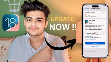 How To Update To iOS 18 in iPhone In Any iPhone | iOS 18 BETA  Update in Any iPhone