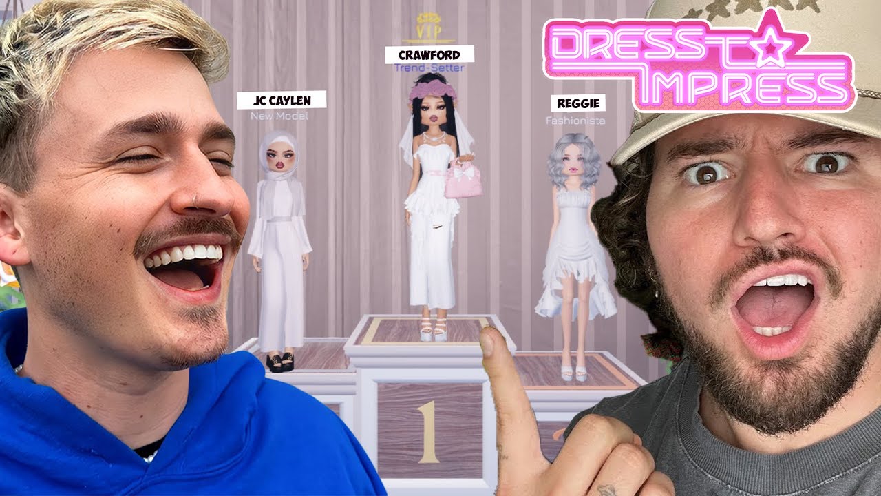 We Played Roblox Dress to Impress, but With Custom themes w/ Jc Caylen and Reggie