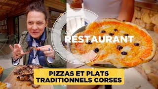 Pizzas et plats traditionnels corses