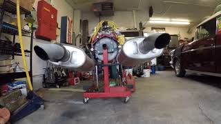 new better video of 1967 chevy 327 small journal, hear the cam, rebuilt chevy 327 hear it run