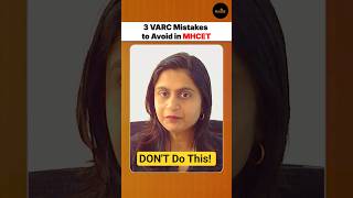 Stop Making These 3 MAH CET Mistakes! | Sharwari Mam Rodha