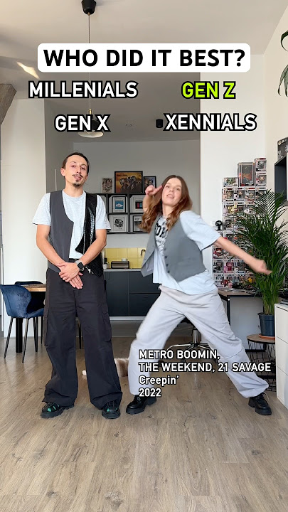 WHICH GENERATION USED THIS SAMPLE BEST?😁 #dancevideo #dance #piotrovscy