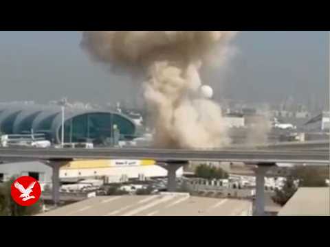 Dubai airport drone attack sparks chaos as flights are suspended