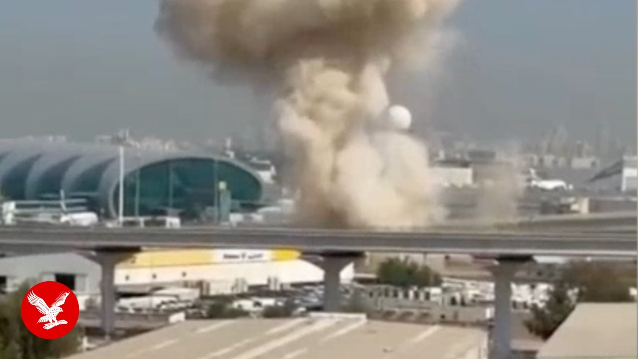 Dubai airport drone attack sparks chaos as flights are suspended