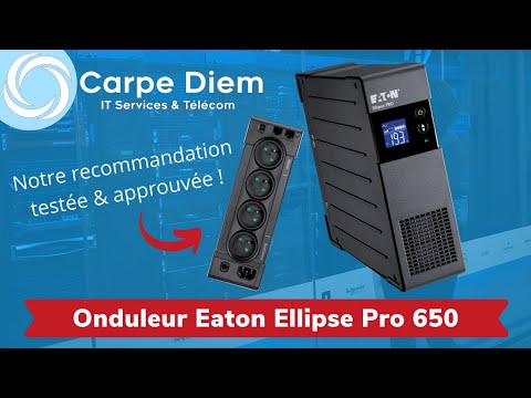 Onduleur Eaton Ellipse ECO 650 FR - Veille 650 VA, 400 W 4 sortie