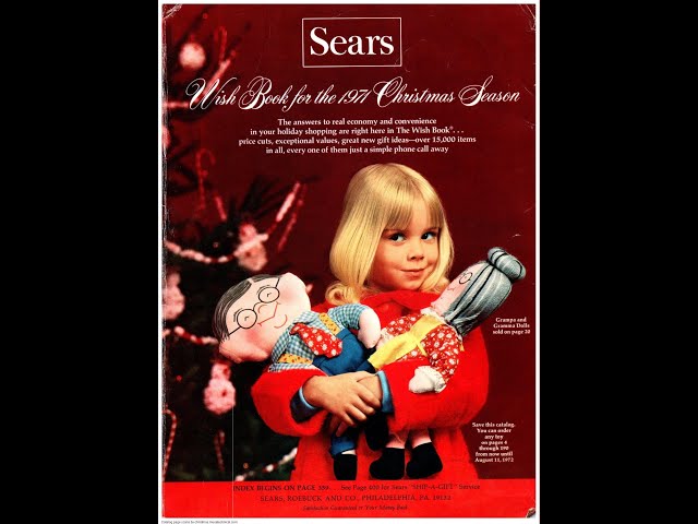 1970-1979 Sears Christmas Wishbook Toy Pages 