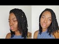 MAINTAINING MINI TWISTS: Moisturizing, Scalp Care and Protecting at Night