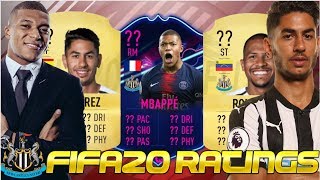 Fifa20Newcastle United Player Ratingsft Mbappe, Rondon, Ayoze Pereztransfer Rumours