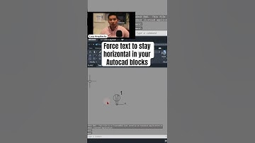 Force text to stay horizontal in your #Autocad #blocks