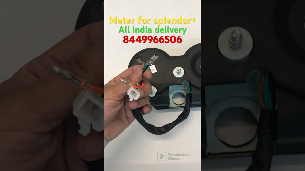 Meter assembly for hero splendor 