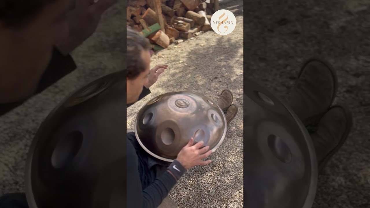 The only way to create an instrument that resonates harmony is to dive yourself in it ✨💛 #handpan