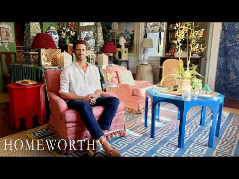 A Colorful 600 Sq Ft Charleston Apartment Filled With Antiques | House Tour