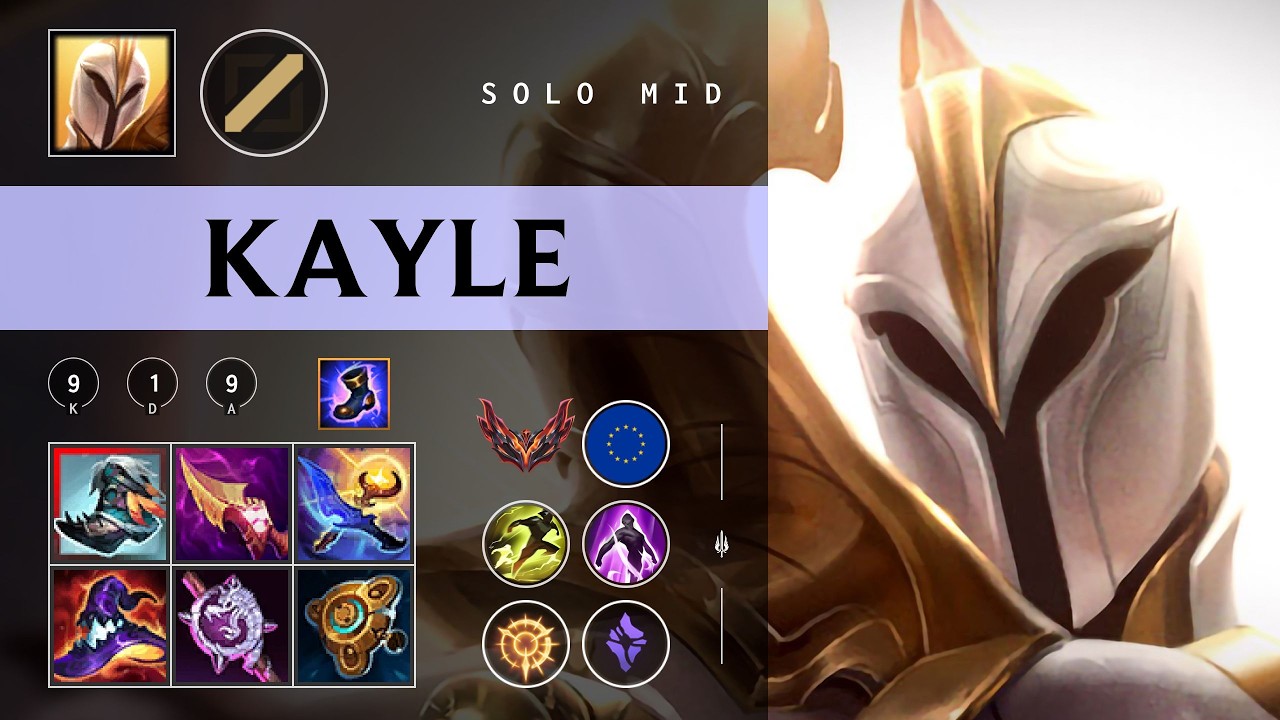 Kayle Mid vs Yone - EUW Grandmaster Patch 26.04
