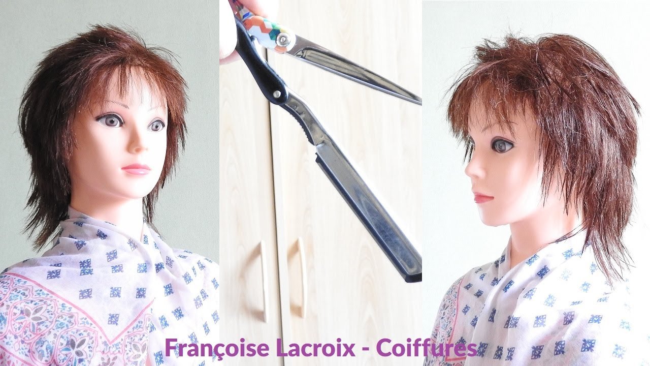 Tuto Coupe De Cheveux Courte Femme Shaggy Short Shag Haircut Tutorial tuto-coupe-de-cheveux-courte-femme-shaggy-short-shag-haircut-tutorial