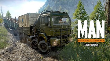 Twins in the woods (part 2). Snowrunner British Columbia | season 10